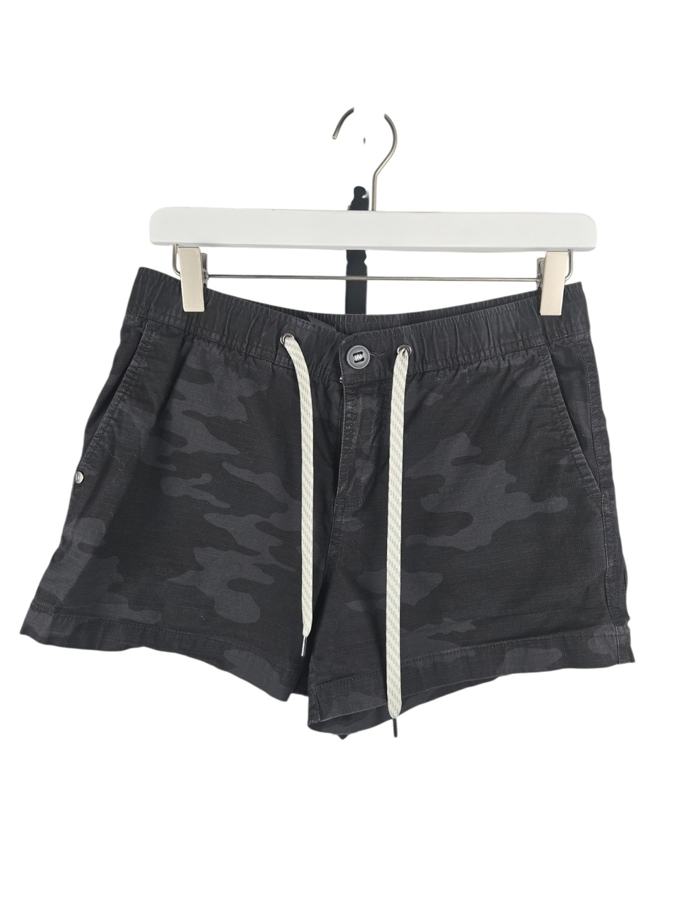 Vuori Vintage Ripstop Short Charcoal Camo Print Small